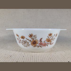 Pyrex England Woodland Country Autumn – Vintage Casserole Dish